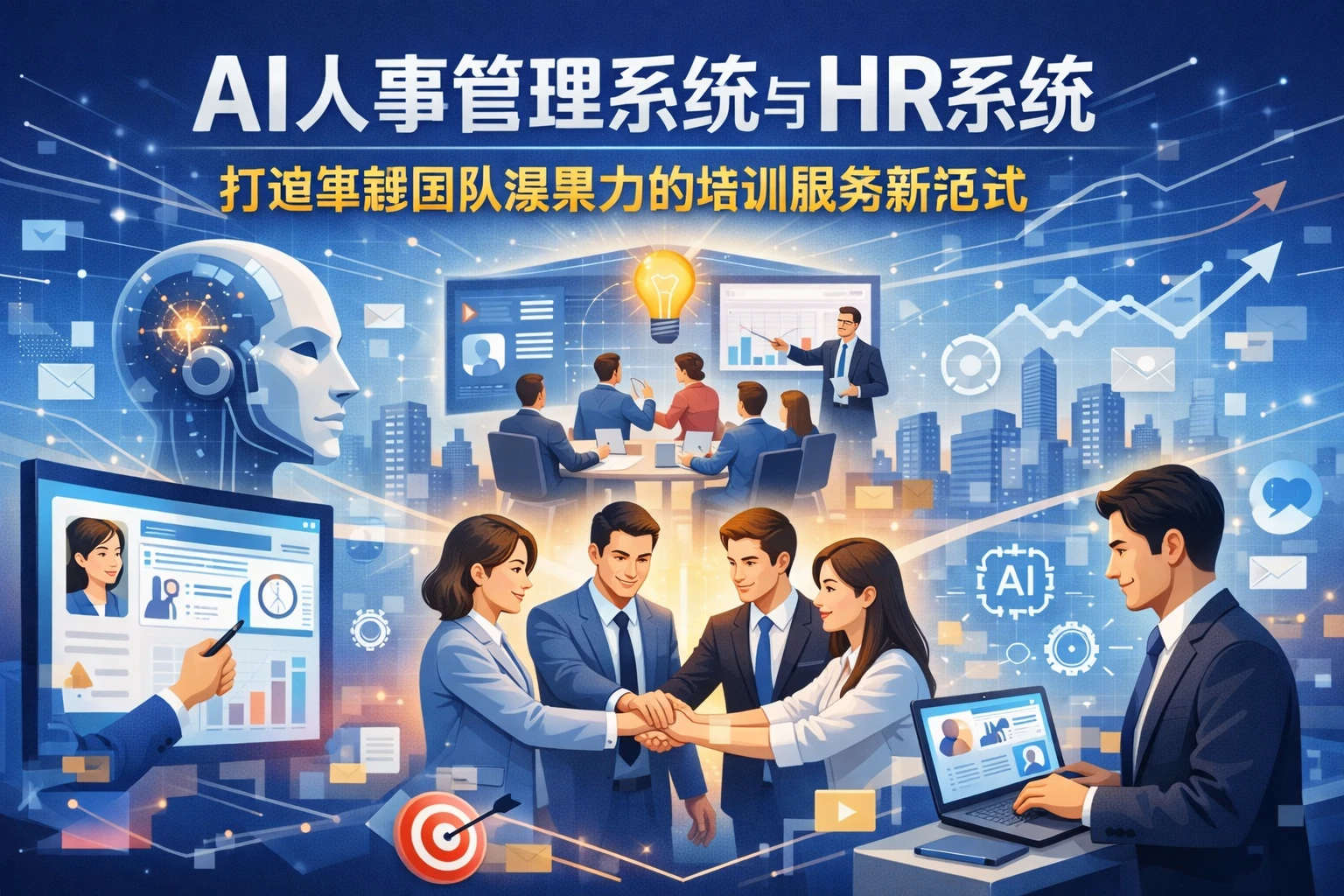AI人事管理系统与HR系统：打造卓越团队凝聚力的培训服务新范式