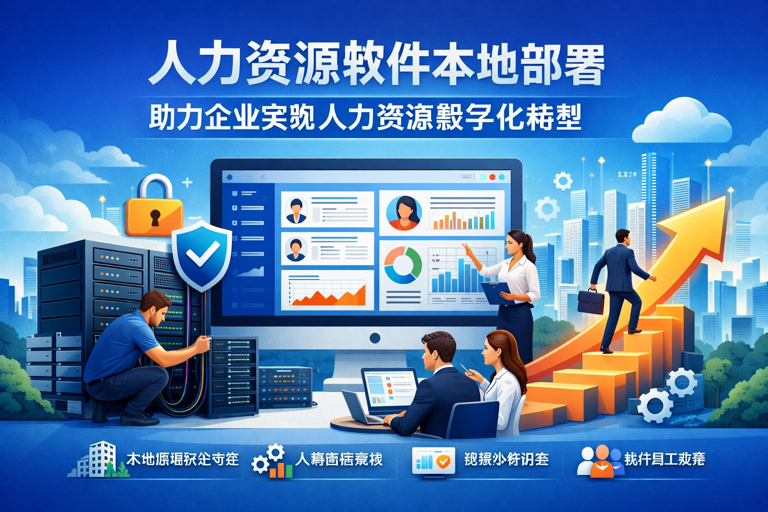 人力资源软件本地部署助力企业实现人力资源数字化转型