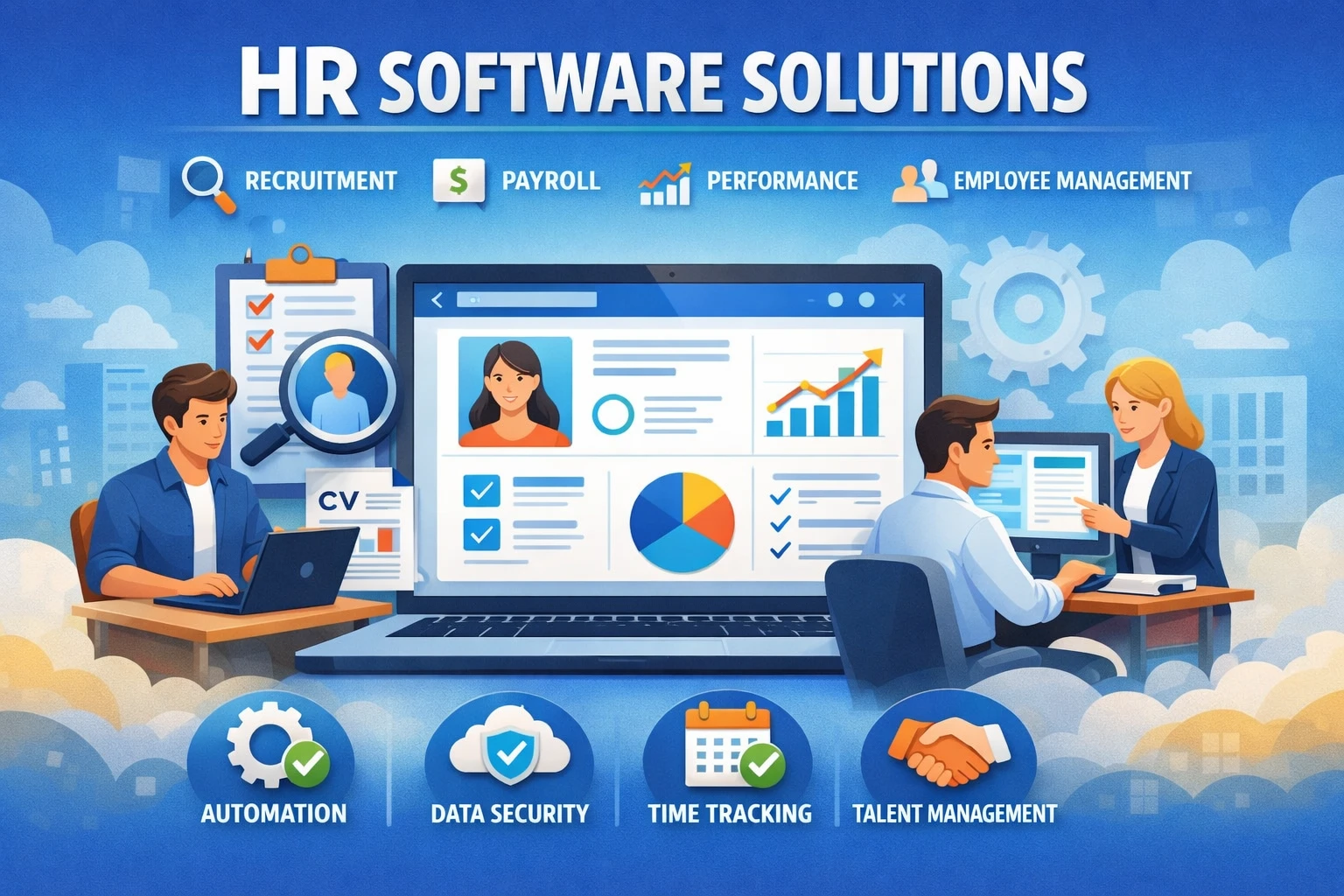 人力资源软件的解决方案