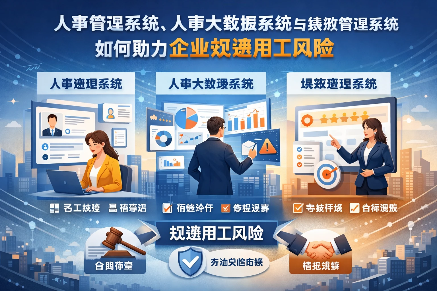 人事管理系统、人事大数据系统与绩效管理系统如何助力企业规避用工风险