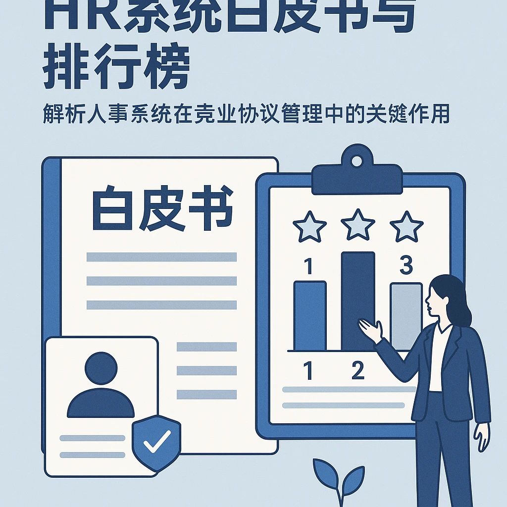 HR系统白皮书与排行榜：解析人事系统在竞业协议管理中的关键作用