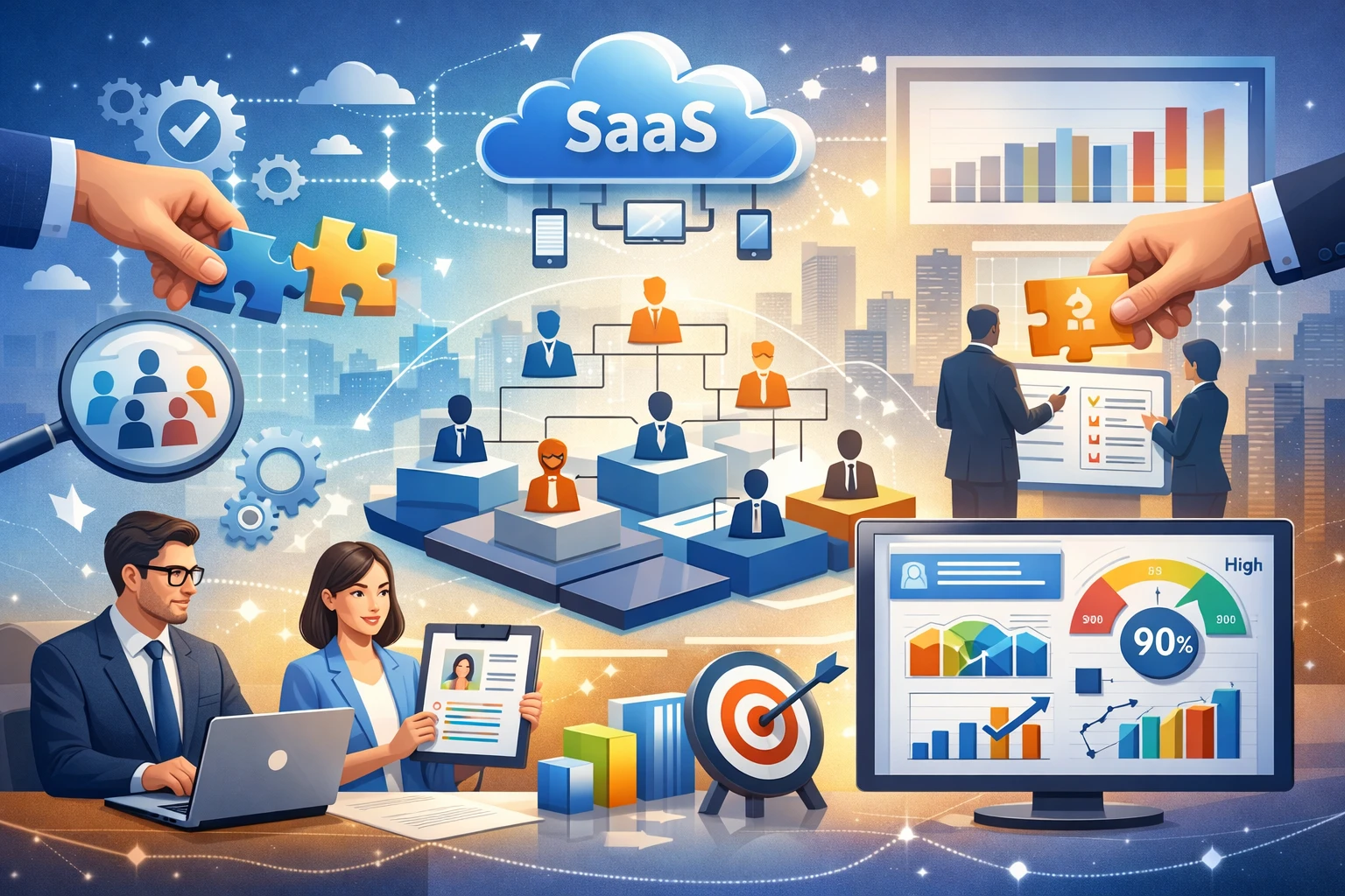 HR管理软件、人事管理SaaS与绩效管理系统如何解决组织架构调整中的管理难题