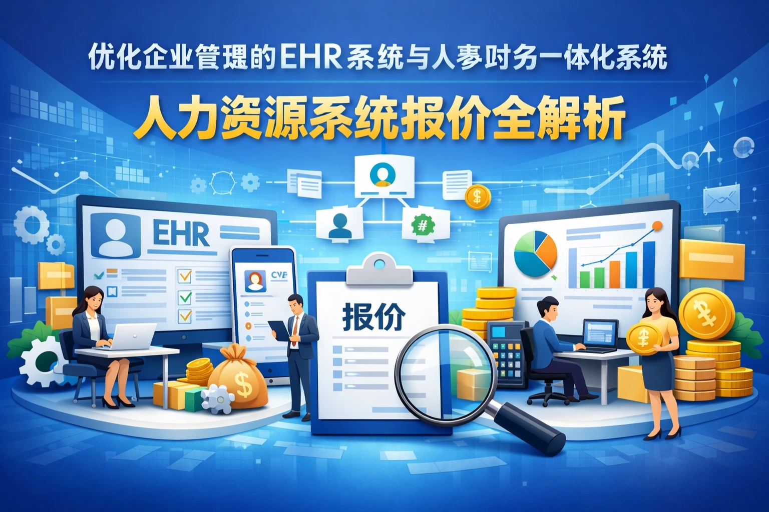优化企业管理的ehr系统与人事财务一体化系统：人力资源系统报价全解析