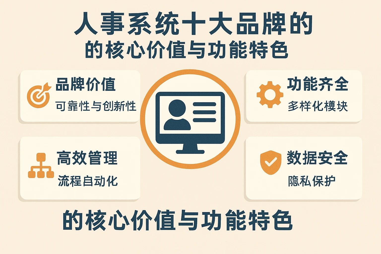 人事系统十大品牌的核心价值与功能特色