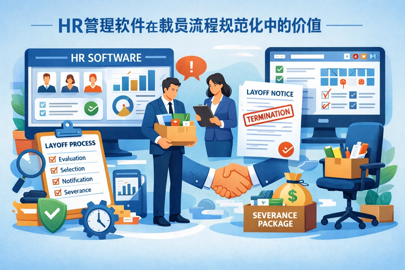 HR管理软件在裁员流程规范化中的价值