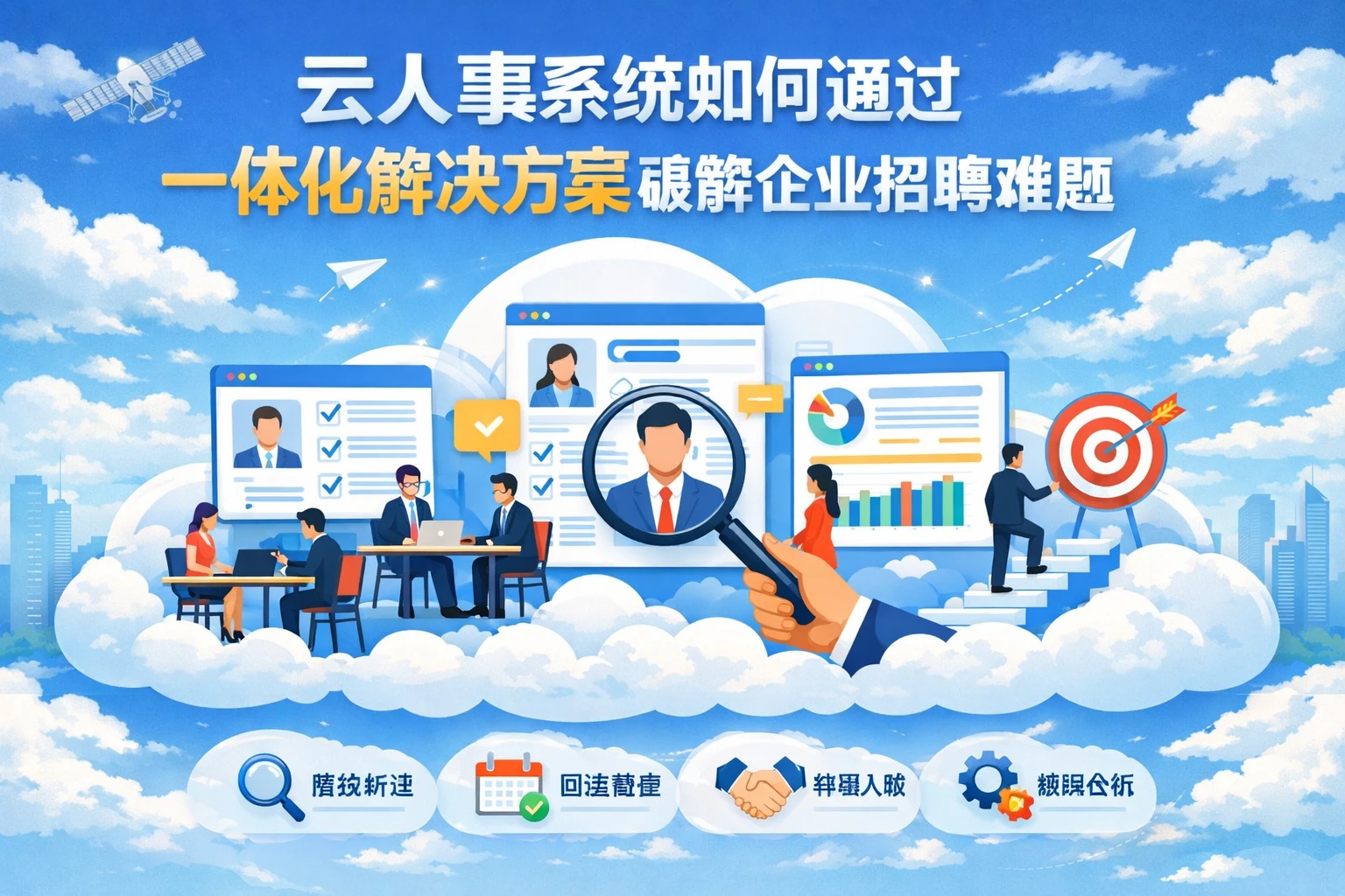 云人事系统如何通过一体化解决方案破解企业招聘难题