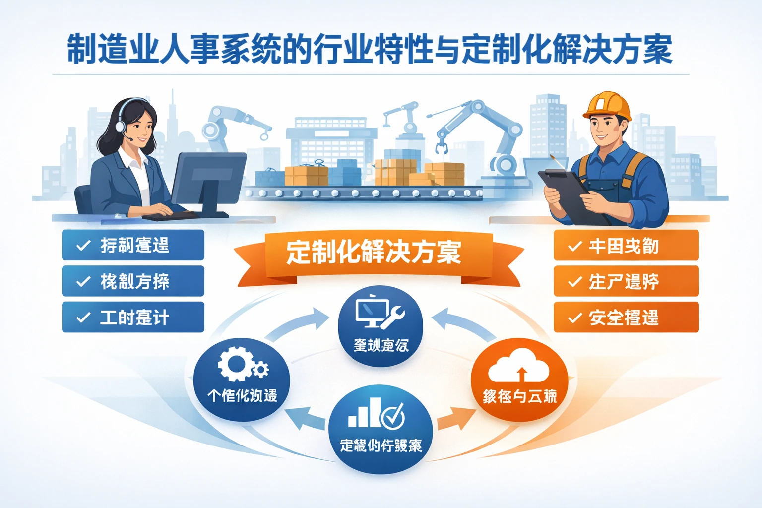 制造业人事系统的行业特性与定制化解决方案
