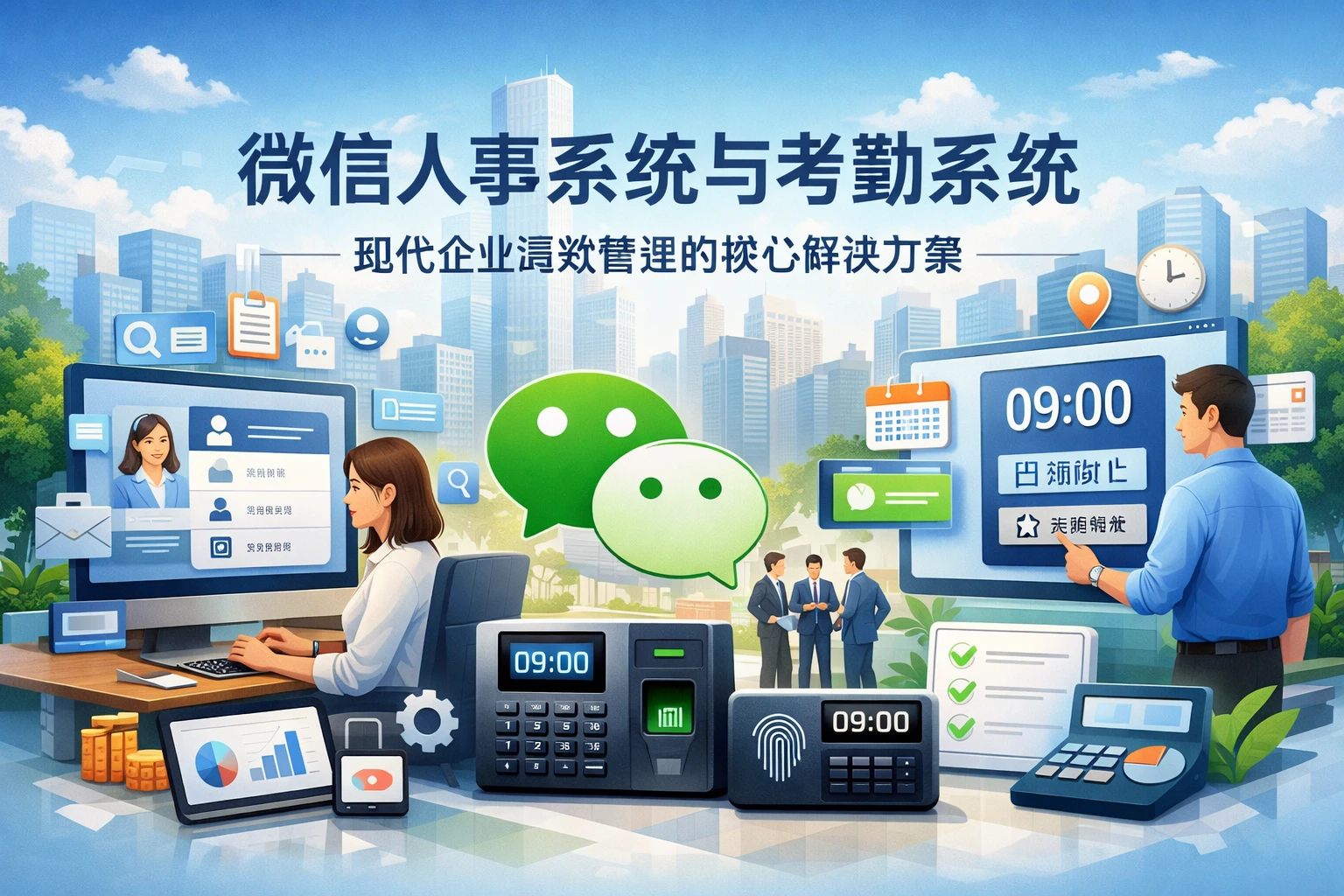 微信人事系统与考勤系统：现代企业高效管理的核心解决方案