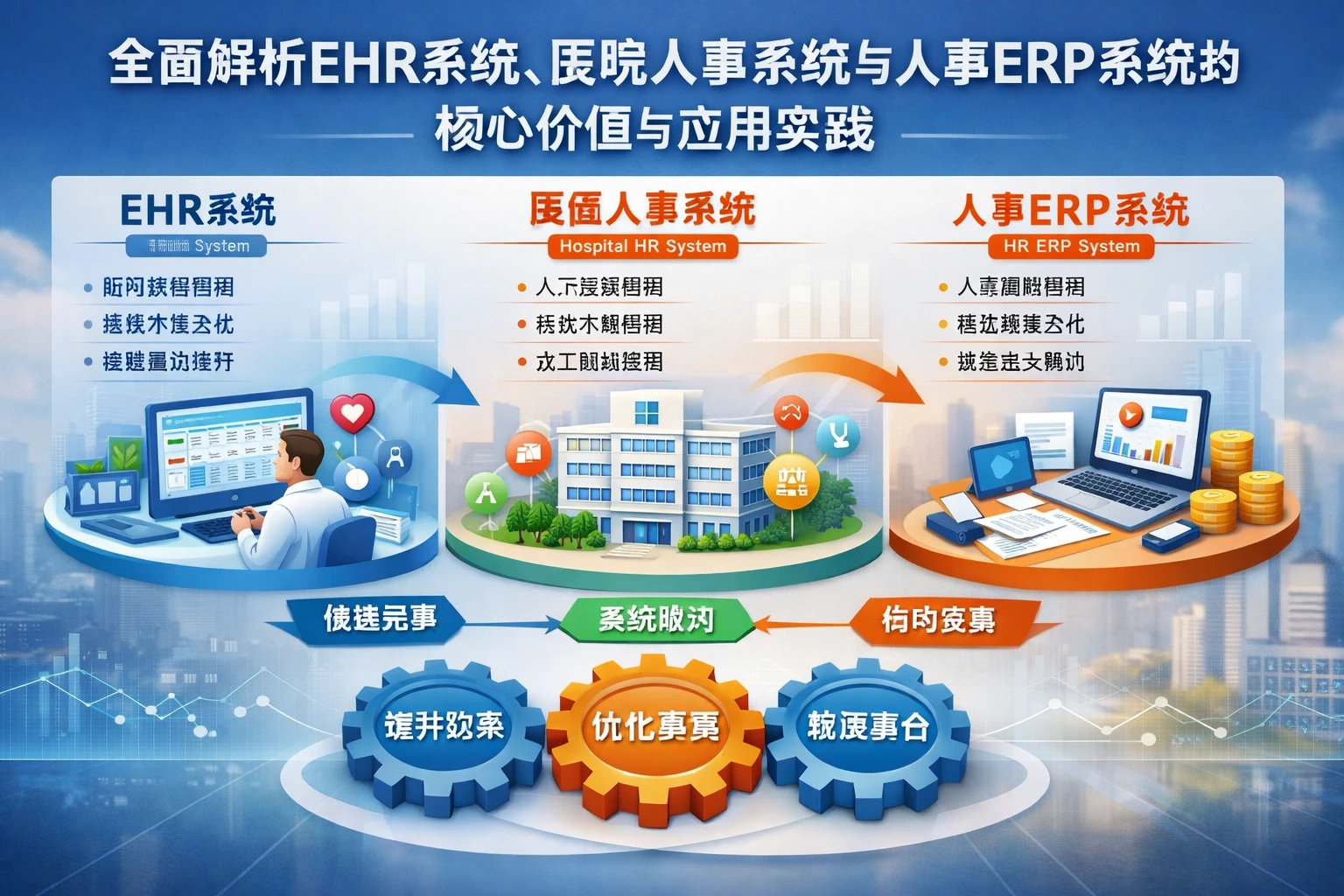 全面解析EHR系统、医院人事系统与人事ERP系统的核心价值与应用实践