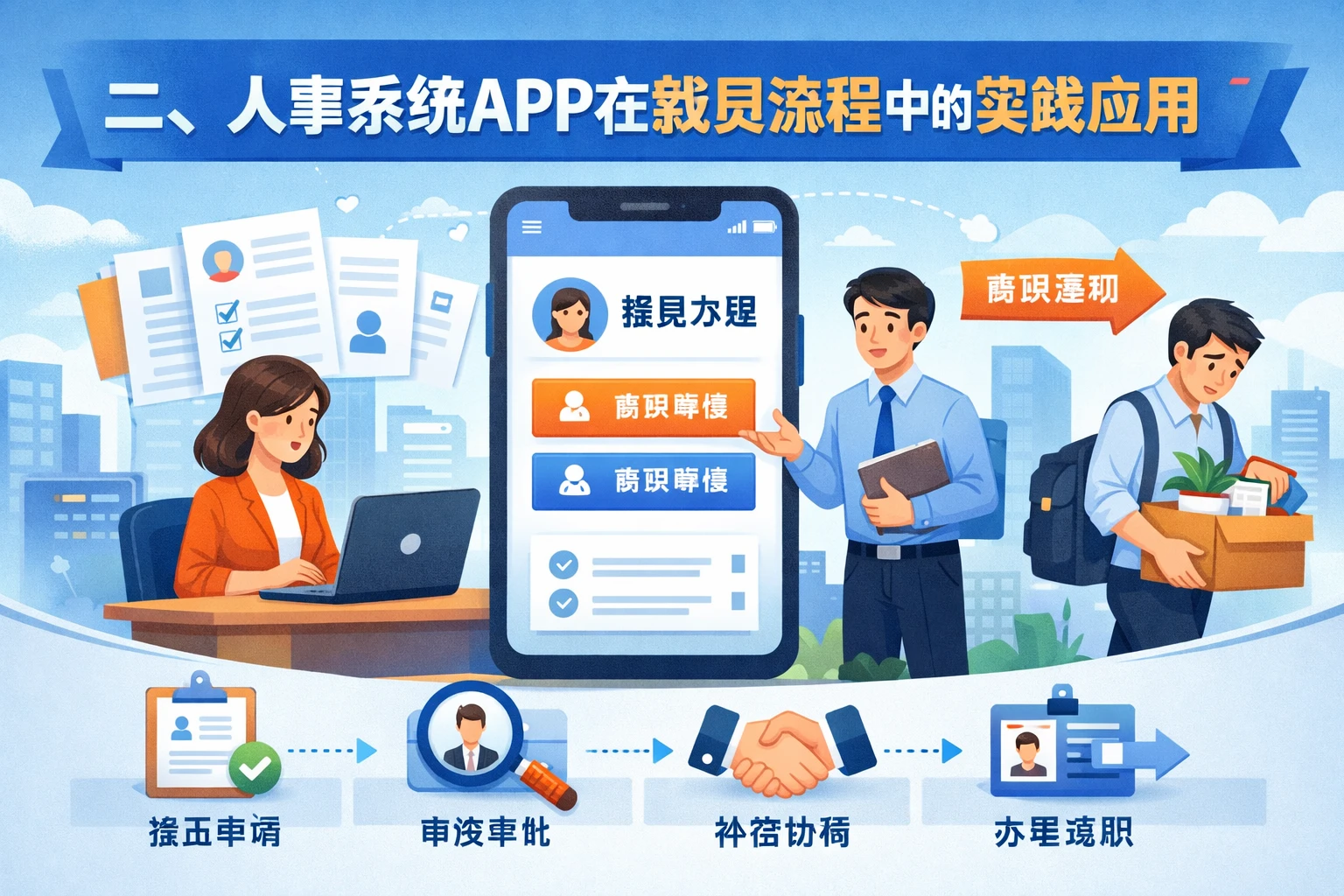 二、人事系统APP在裁员流程中的实践应用