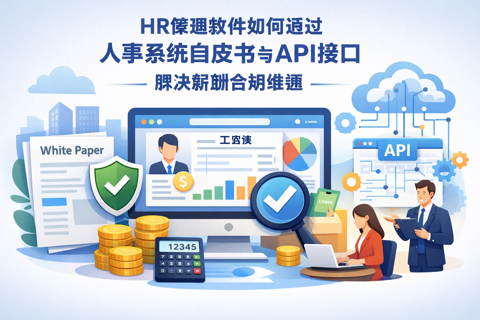 HR管理软件如何通过人事系统白皮书与API接口解决薪酬合规难题