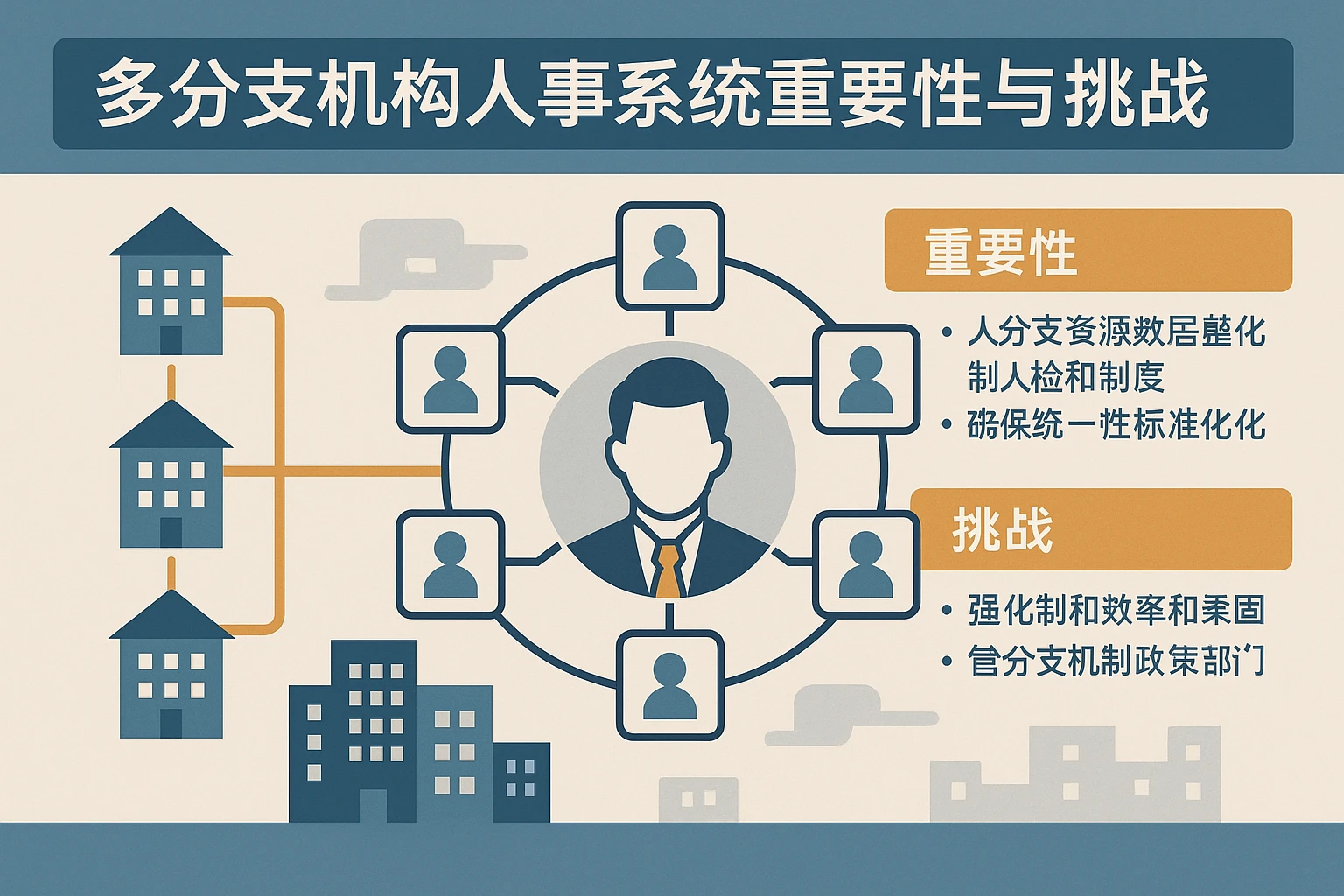 多分支机构人事系统的重要性与挑战
