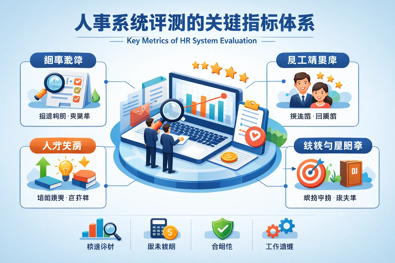 人事系统评测的关键指标体系