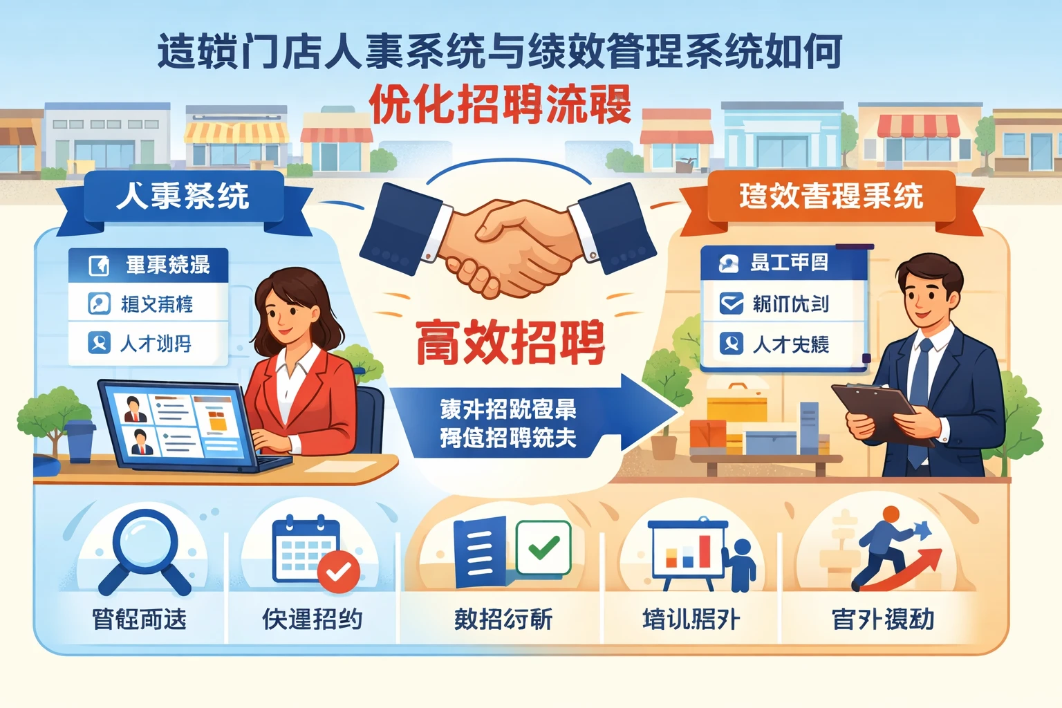 连锁门店人事系统与绩效管理系统如何优化招聘流程