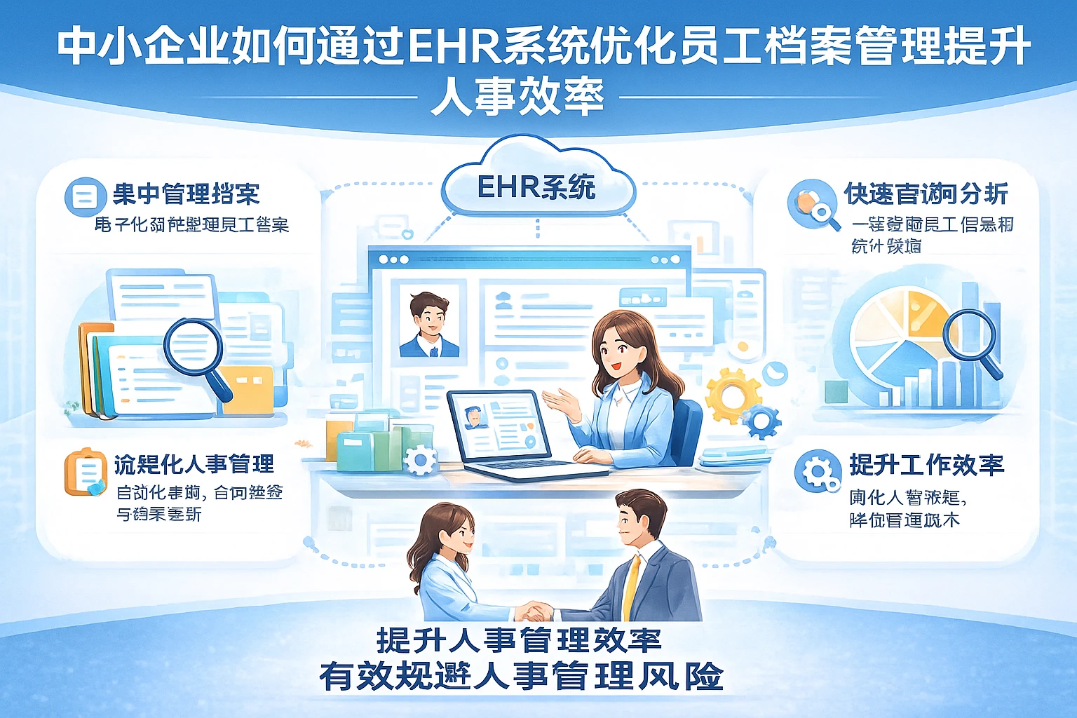 中小企业如何通过EHR系统优化员工档案管理提升人事效率