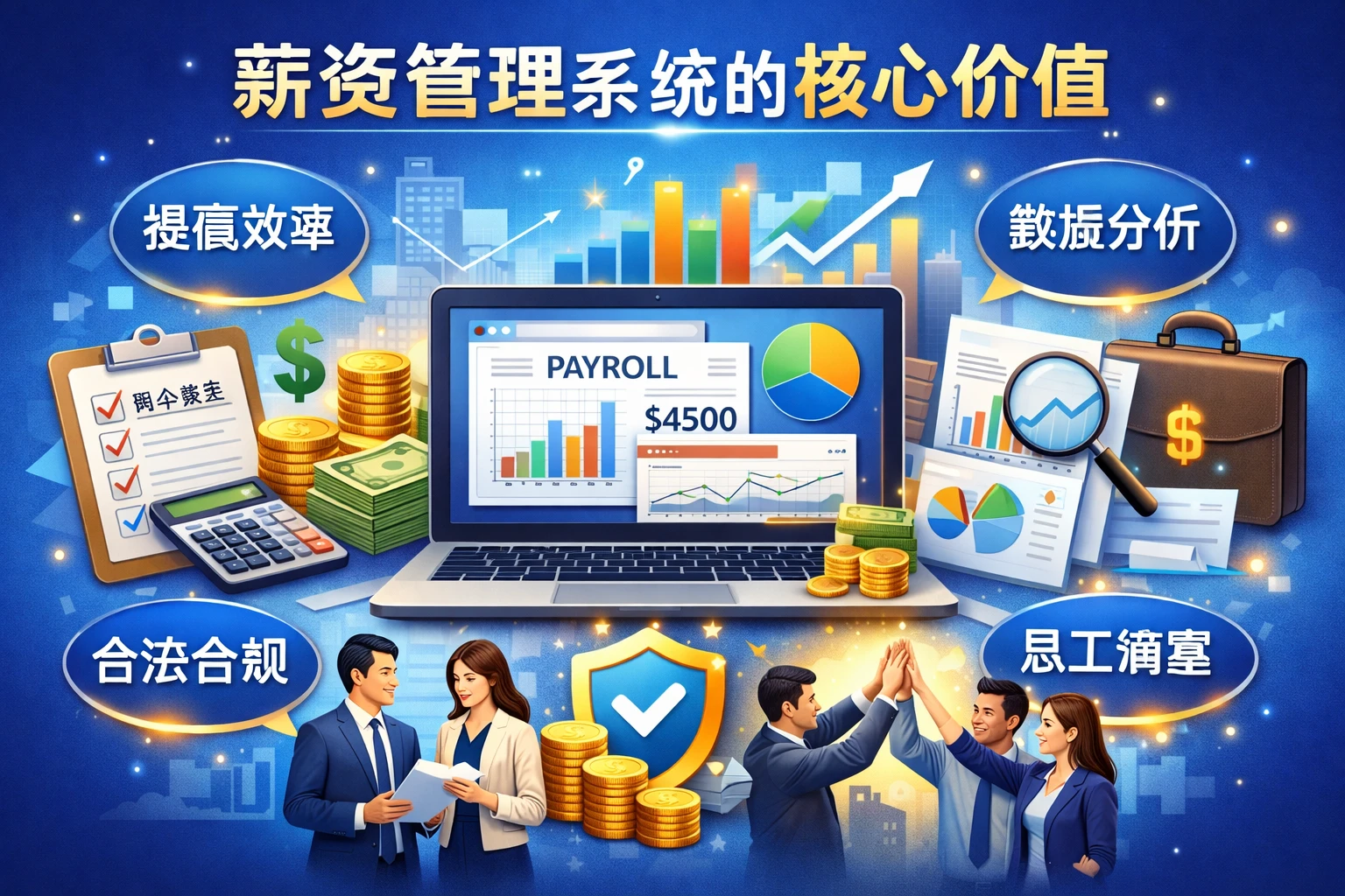 薪资管理系统的核心价值