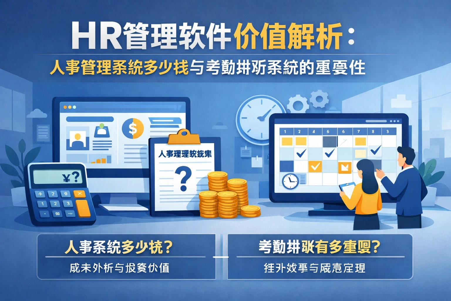 HR管理软件价值解析：人事管理系统多少钱与考勤排班系统的重要性