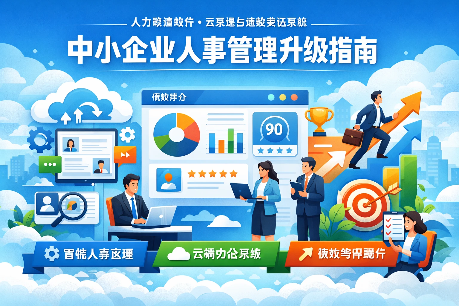 人力资源软件、云系统与绩效考评系统：中小企业人事管理升级指南