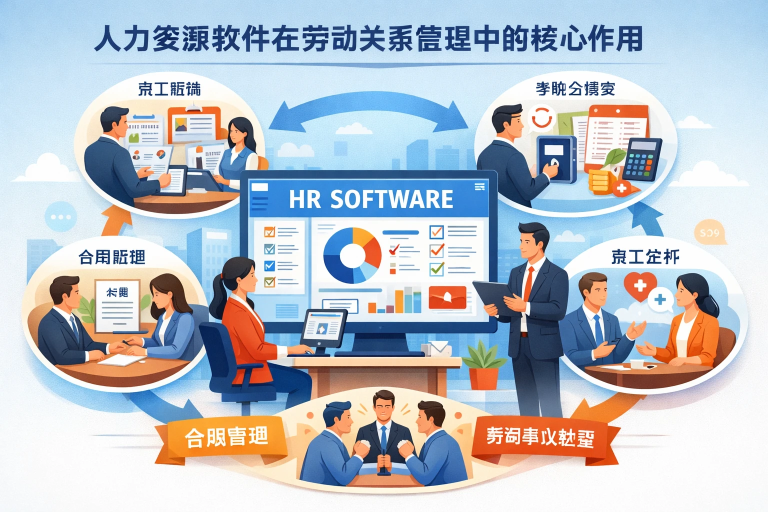 人力资源软件在劳动关系管理中的核心作用