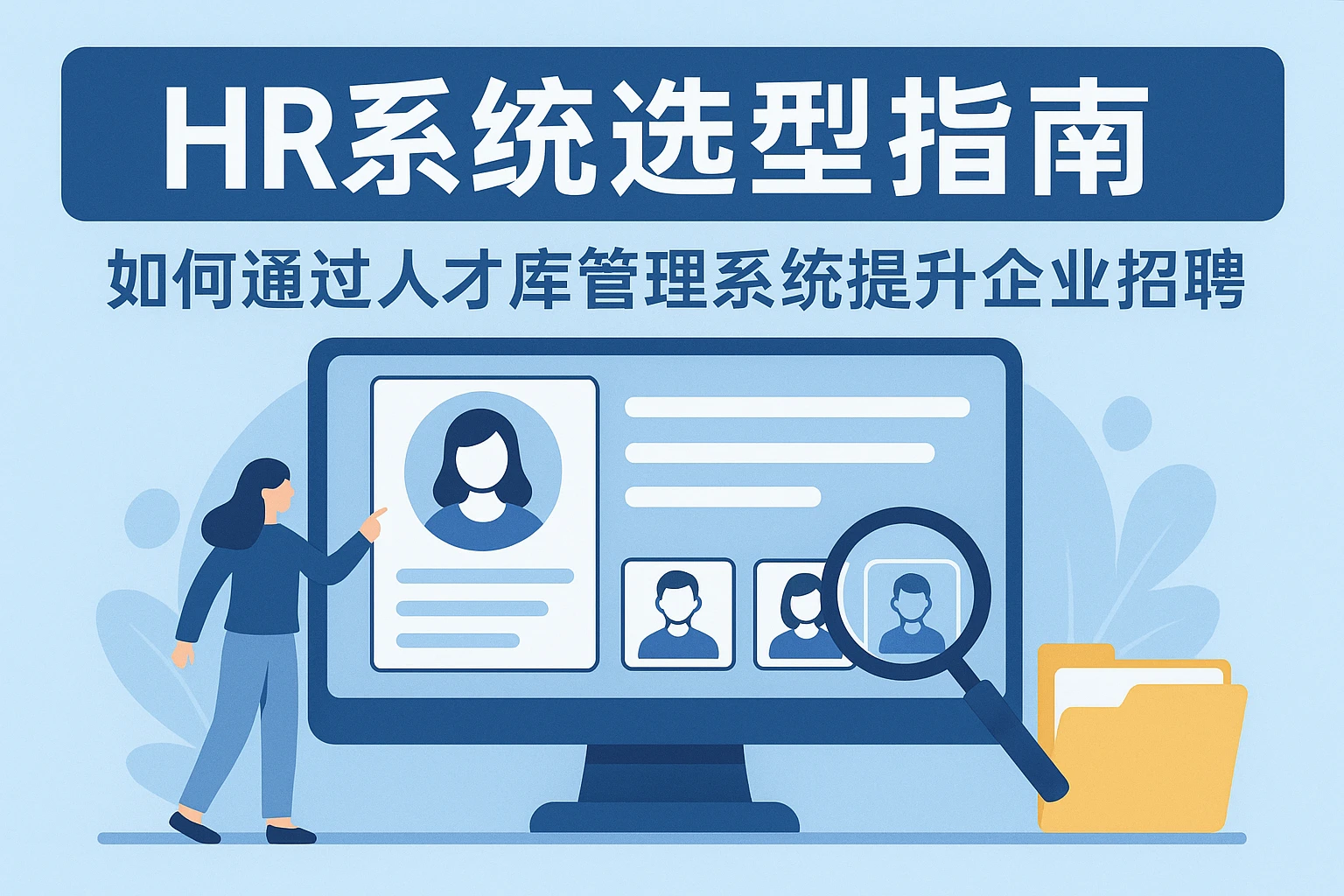 HR系统选型指南：如何通过人才库管理系统提升企业招聘专业度