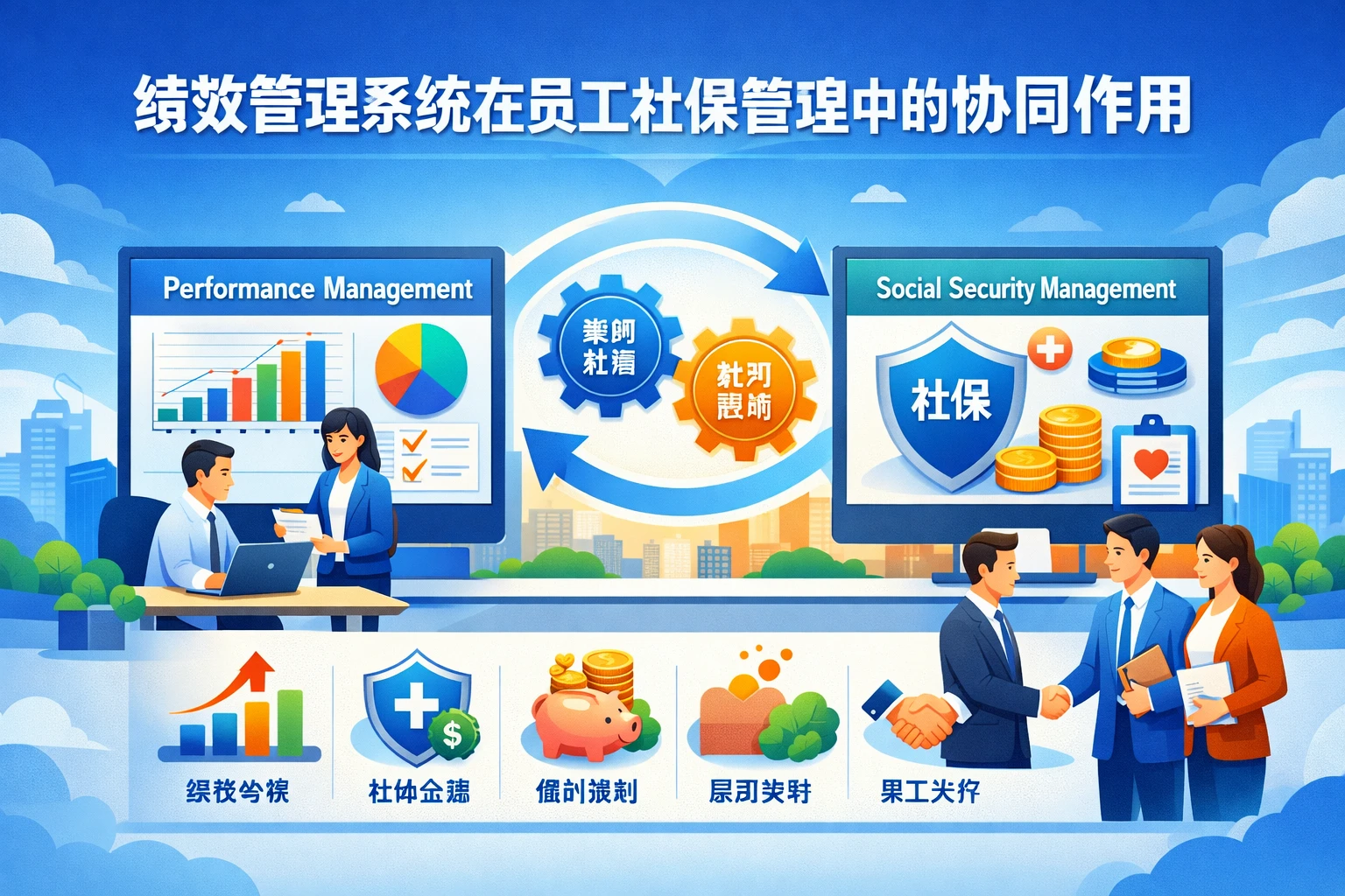 绩效管理系统在员工社保管理中的协同作用