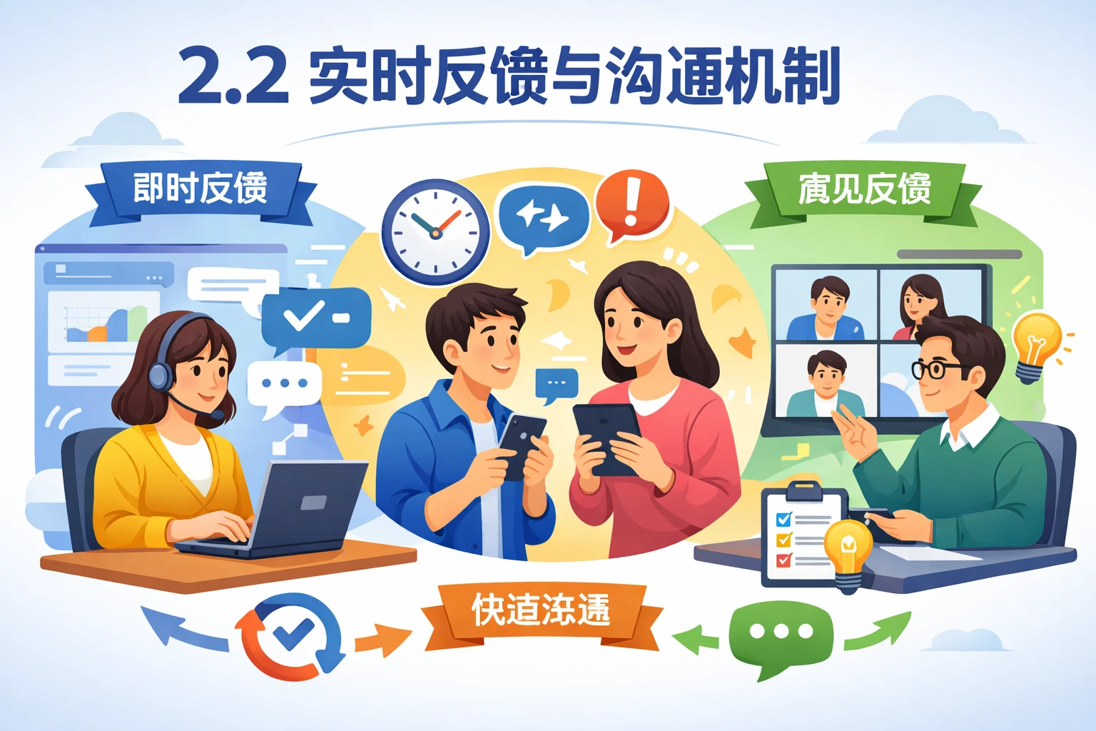 2.2 实时反馈与沟通机制