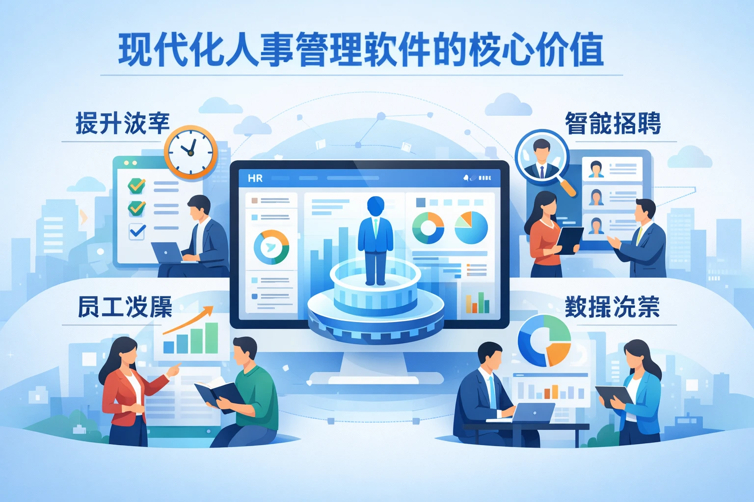 现代化人事管理软件的核心价值