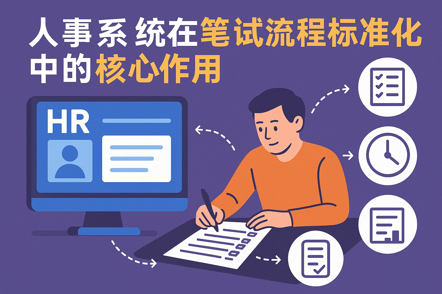 人事系统在笔试流程标准化中的核心作用