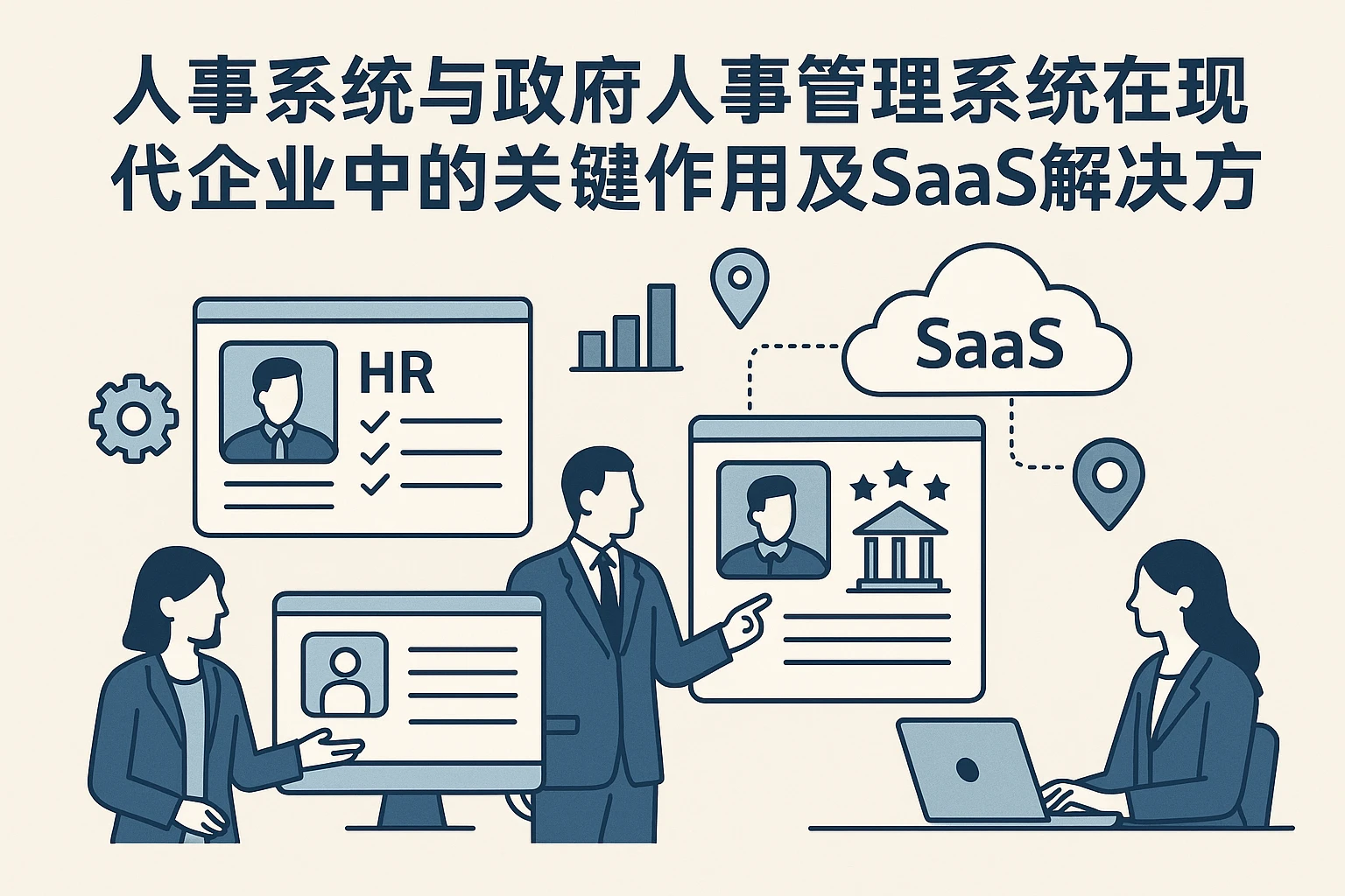 人事系统与政府人事管理系统在现代企业中的关键作用及SaaS解决方案