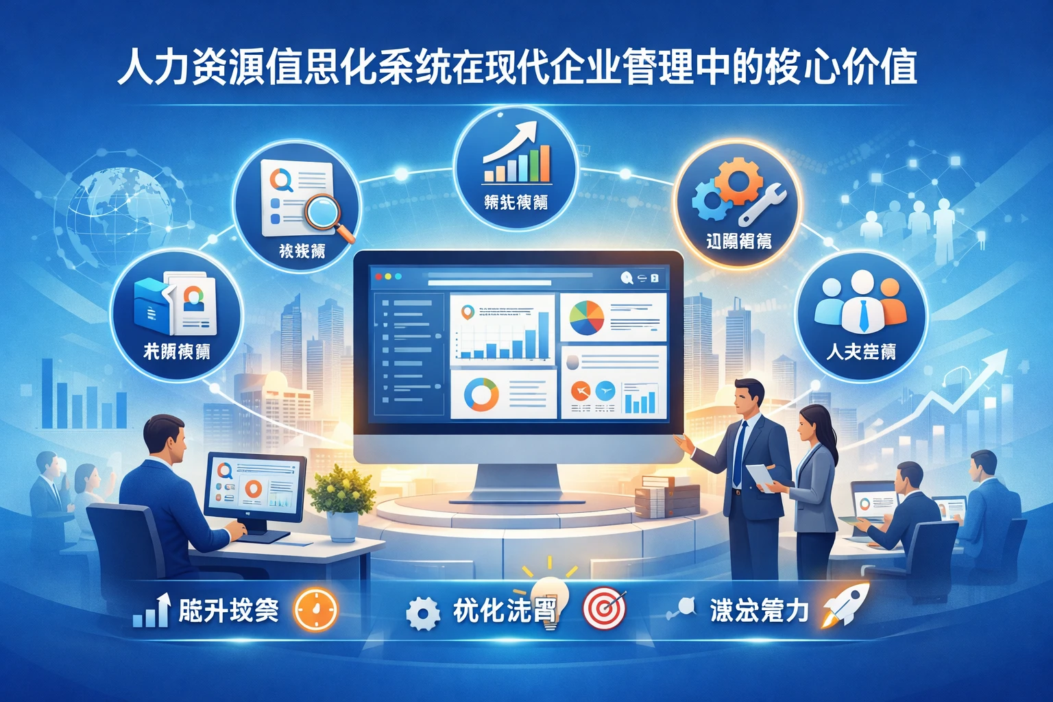 人力资源信息化系统在现代企业管理中的核心价值