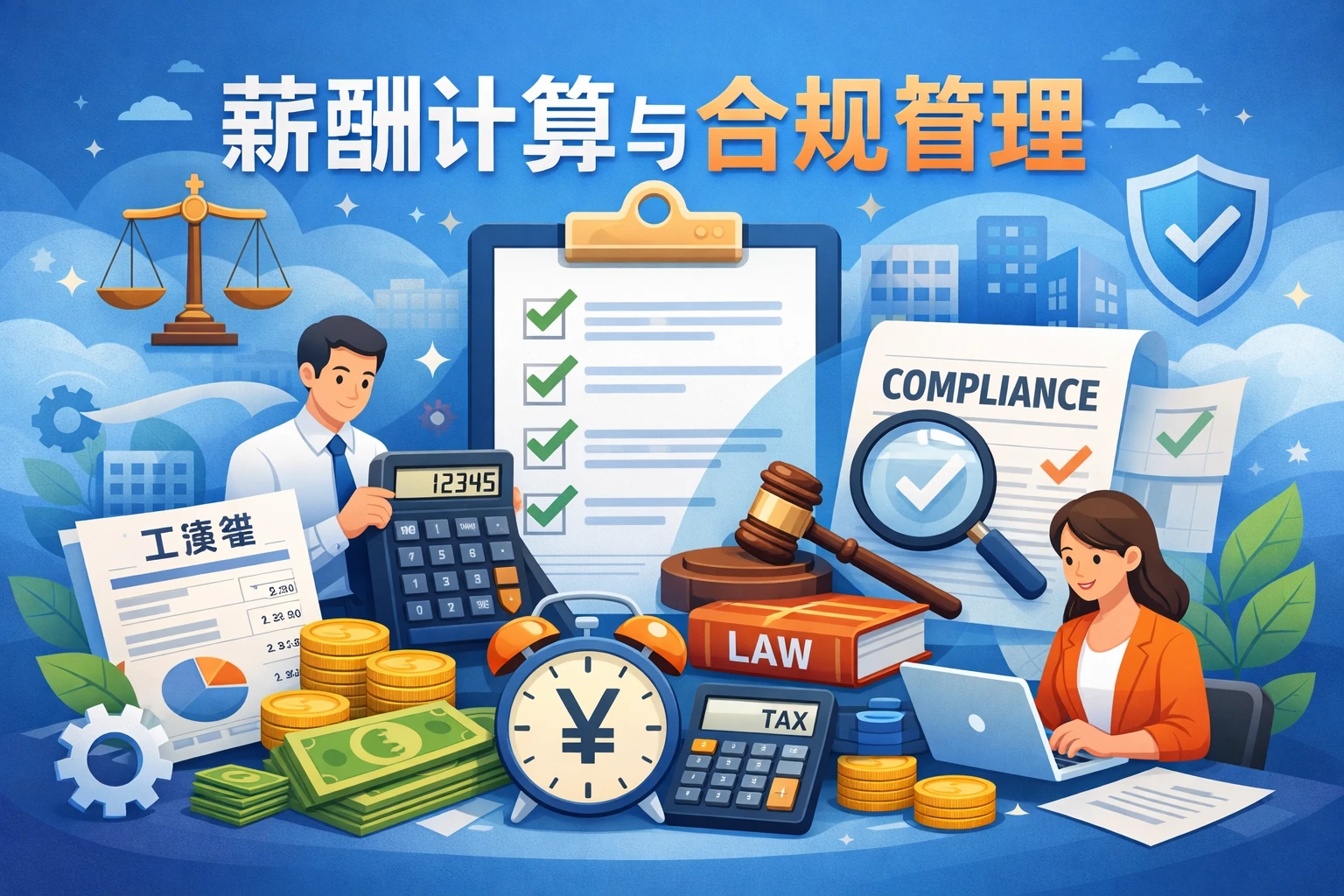 薪酬计算与合规管理