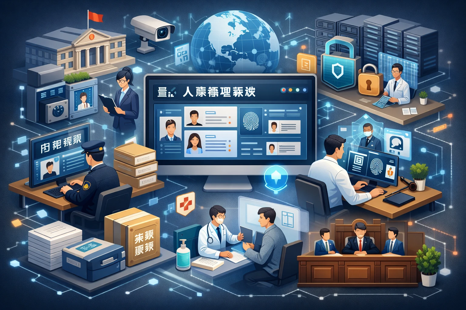 事业单位人事系统中的特殊应用环境