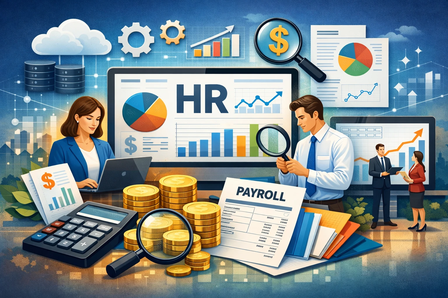 HR管理软件在薪酬分析中的基础支撑作用