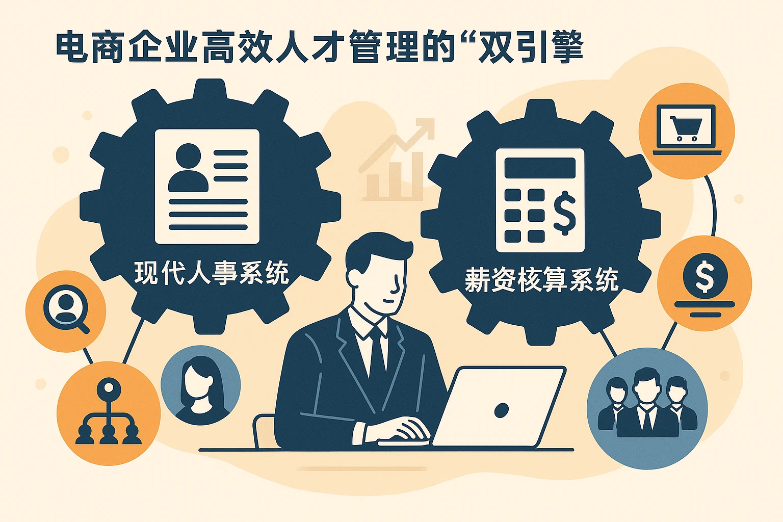 现代人事系统与薪资核算系统:电商企业高效人才管理的双引擎