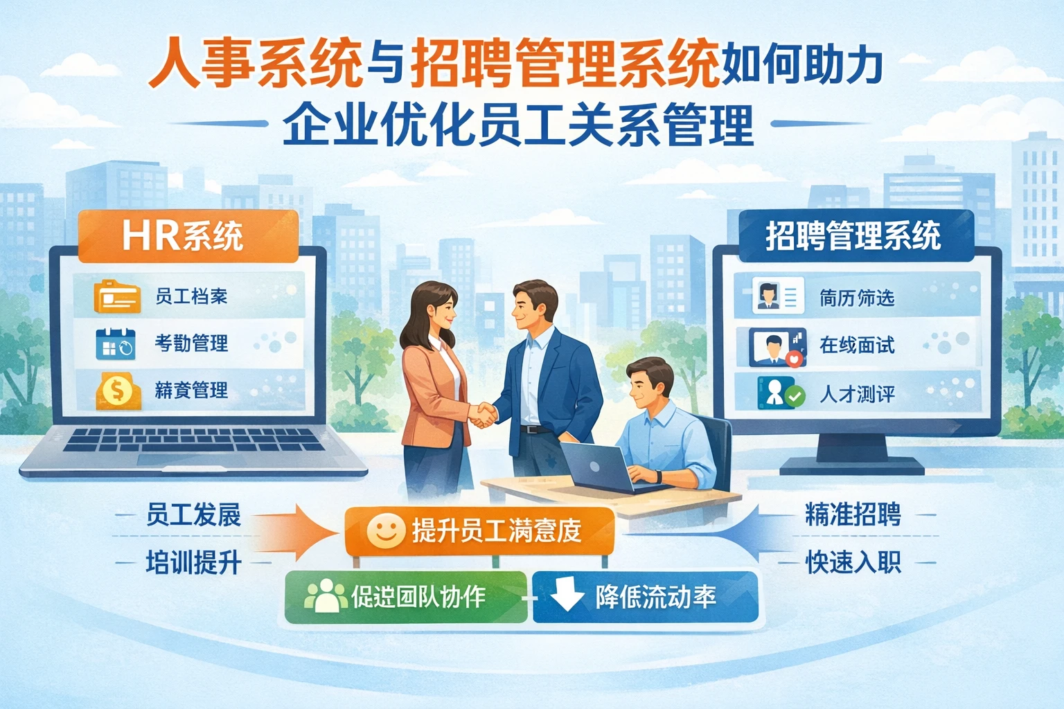 人事系统与招聘管理系统如何助力企业优化员工关系管理