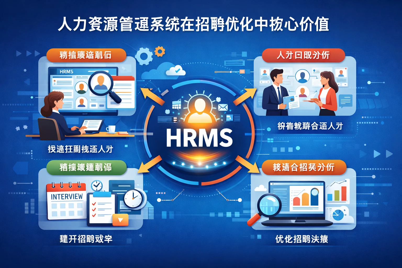 人力资源管理系统在招聘优化中的核心价值
