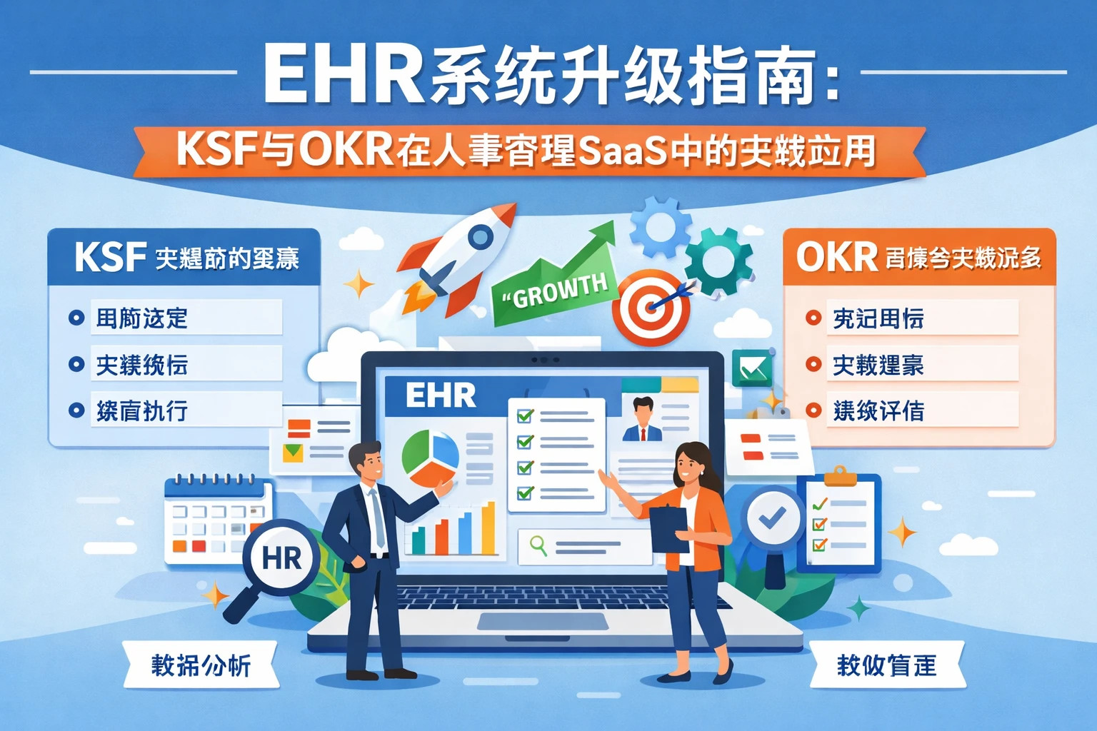 EHR系统升级指南：KSF与OKR在人事管理SaaS中的实践应用