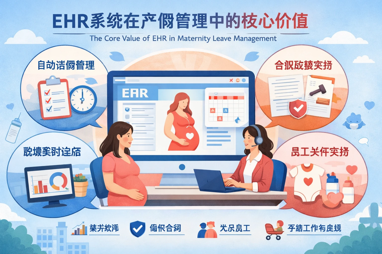 EHR系统在产假管理中的核心价值