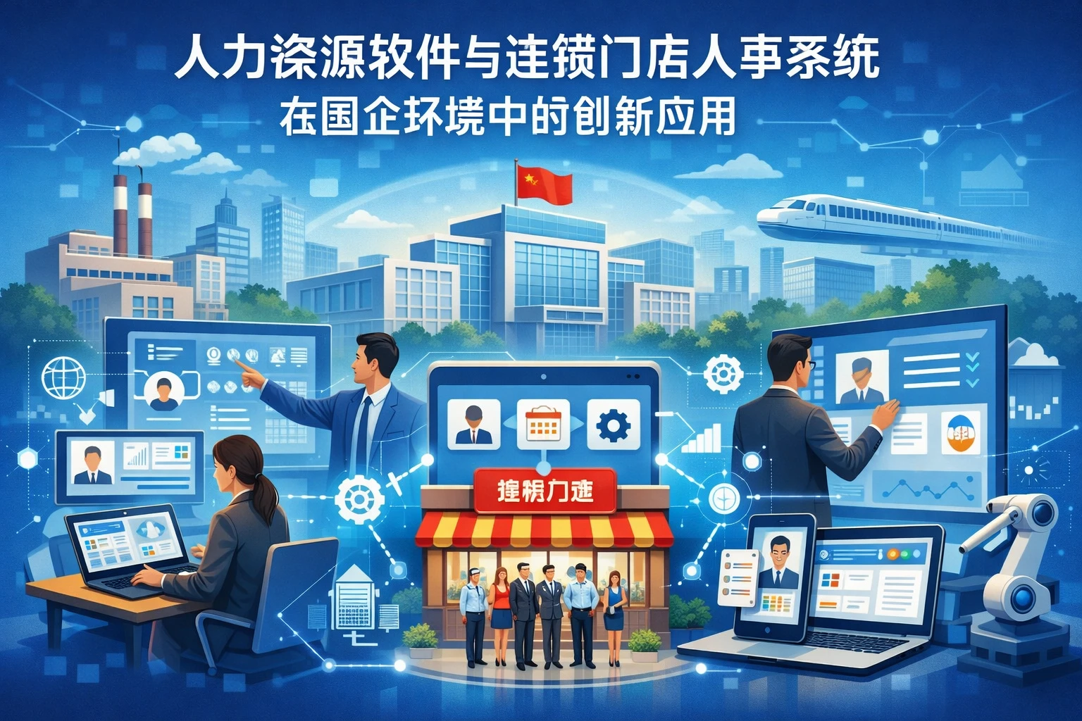 人力资源软件与连锁门店人事系统在国企环境中的创新应用