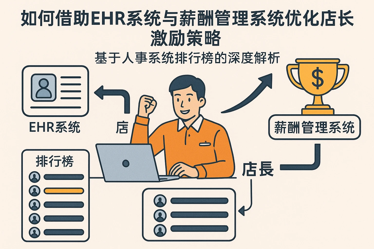如何借助ehr系统与薪酬管理系统优化店长激励策略——基于人事系统排行榜的深度解析