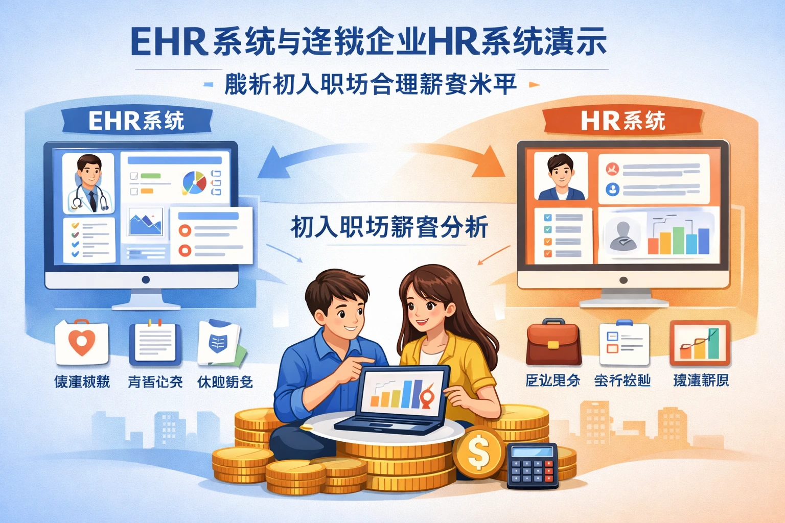 EHR系统与连锁企业HR系统演示:解析初入职场合理薪资水平