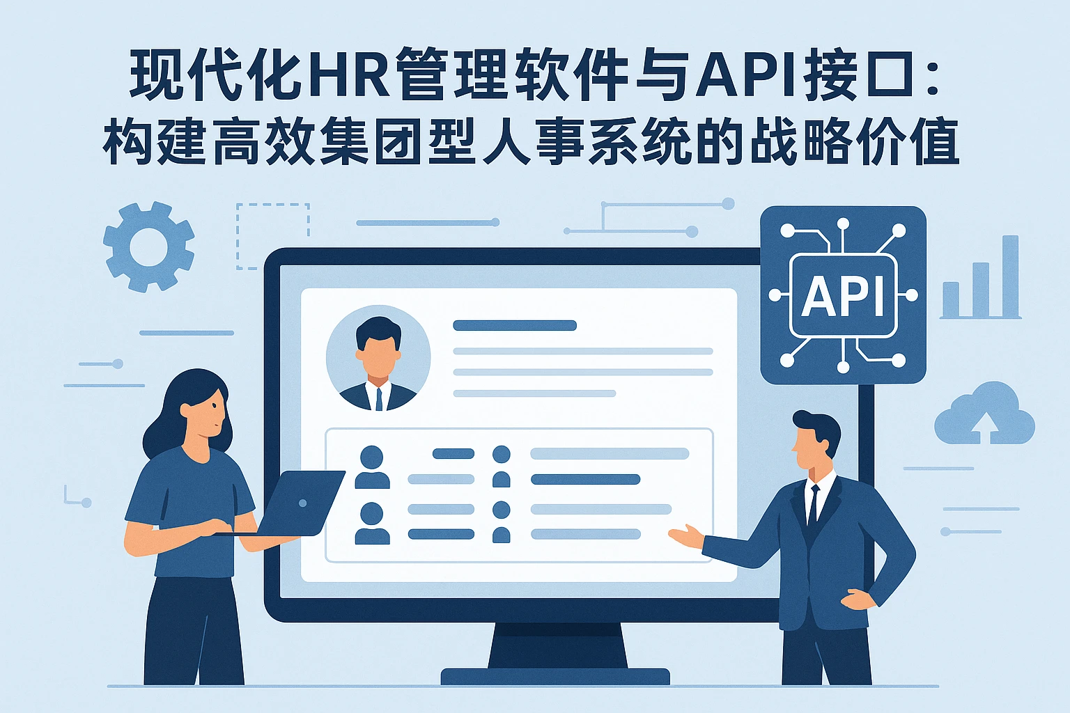 现代化HR管理软件与API接口：构建高效集团型人事系统的战略价值