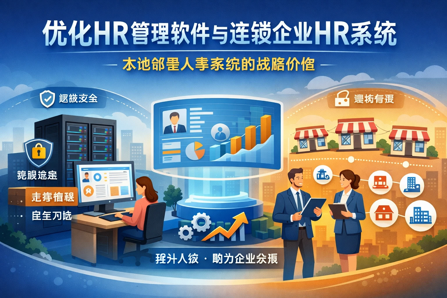 优化HR管理软件与连锁企业HR系统:本地部署人事系统的战略价值