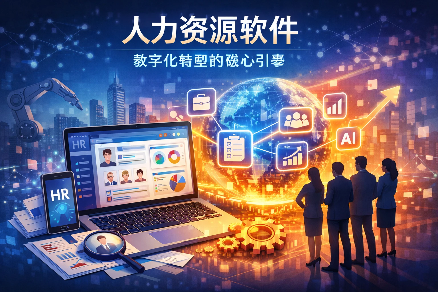 人力资源软件：数字化转型的核心引擎