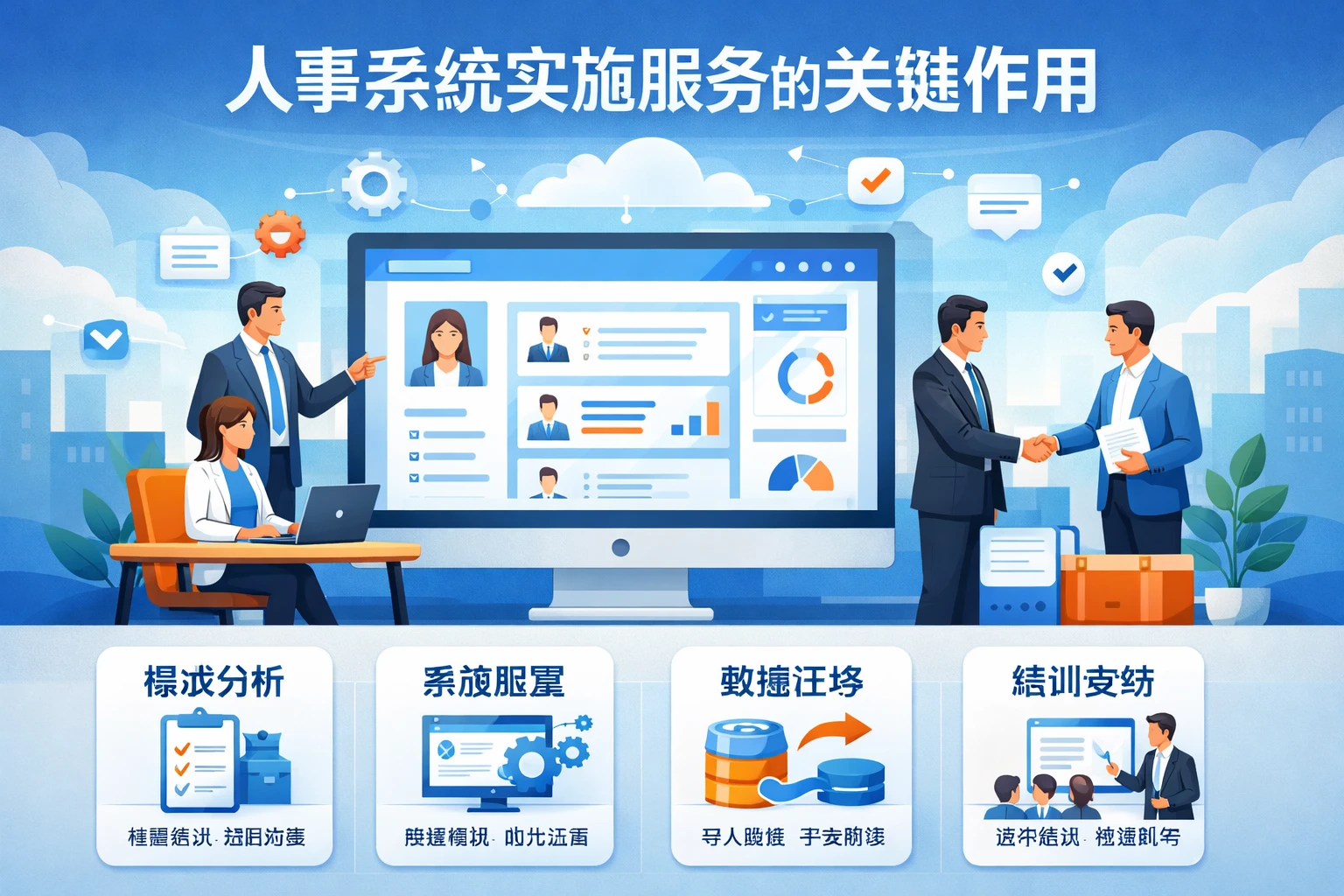 人事系统实施服务的关键作用