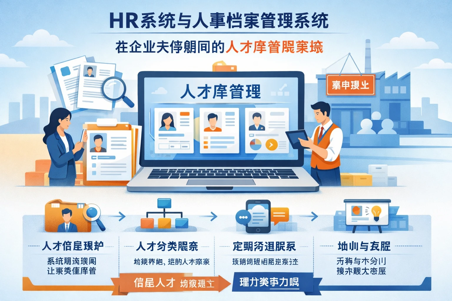 HR系统与人事档案管理系统在企业关停期间的人才库管理策略
