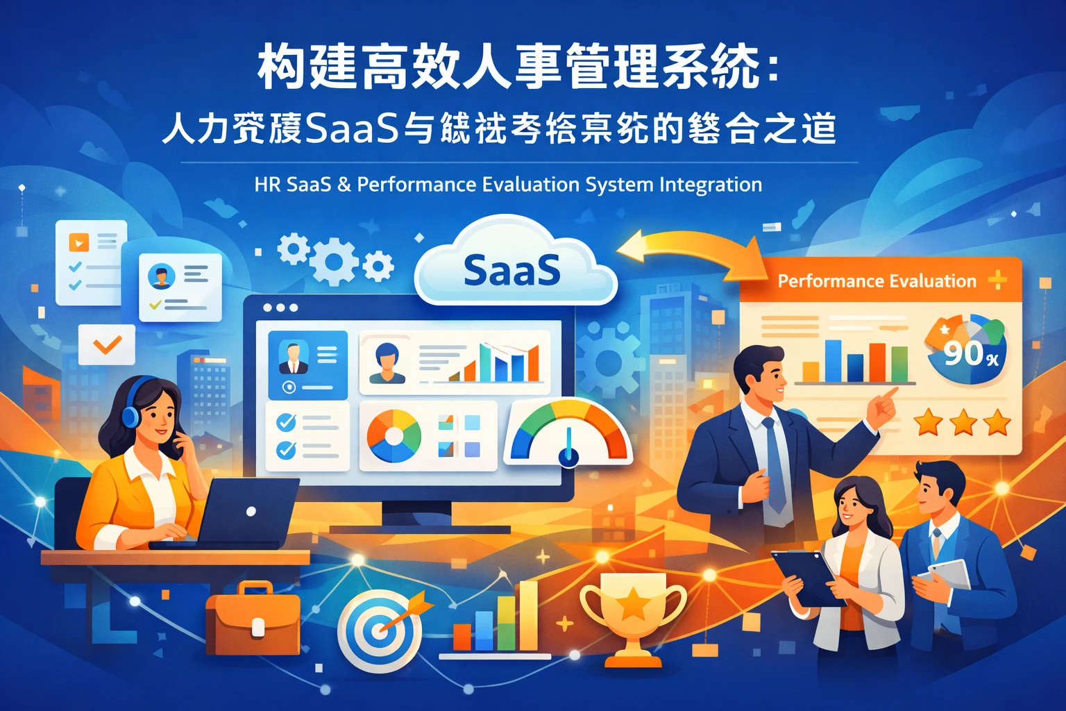 构建高效人事管理系统：人力资源SaaS与绩效考核系统的整合之道
