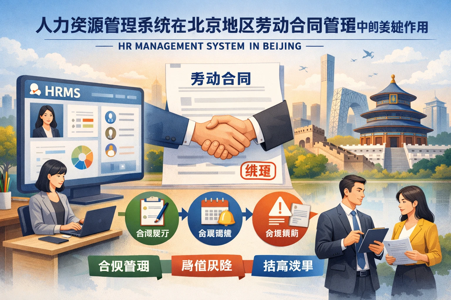 人力资源管理系统在北京地区劳动合同管理中的关键作用