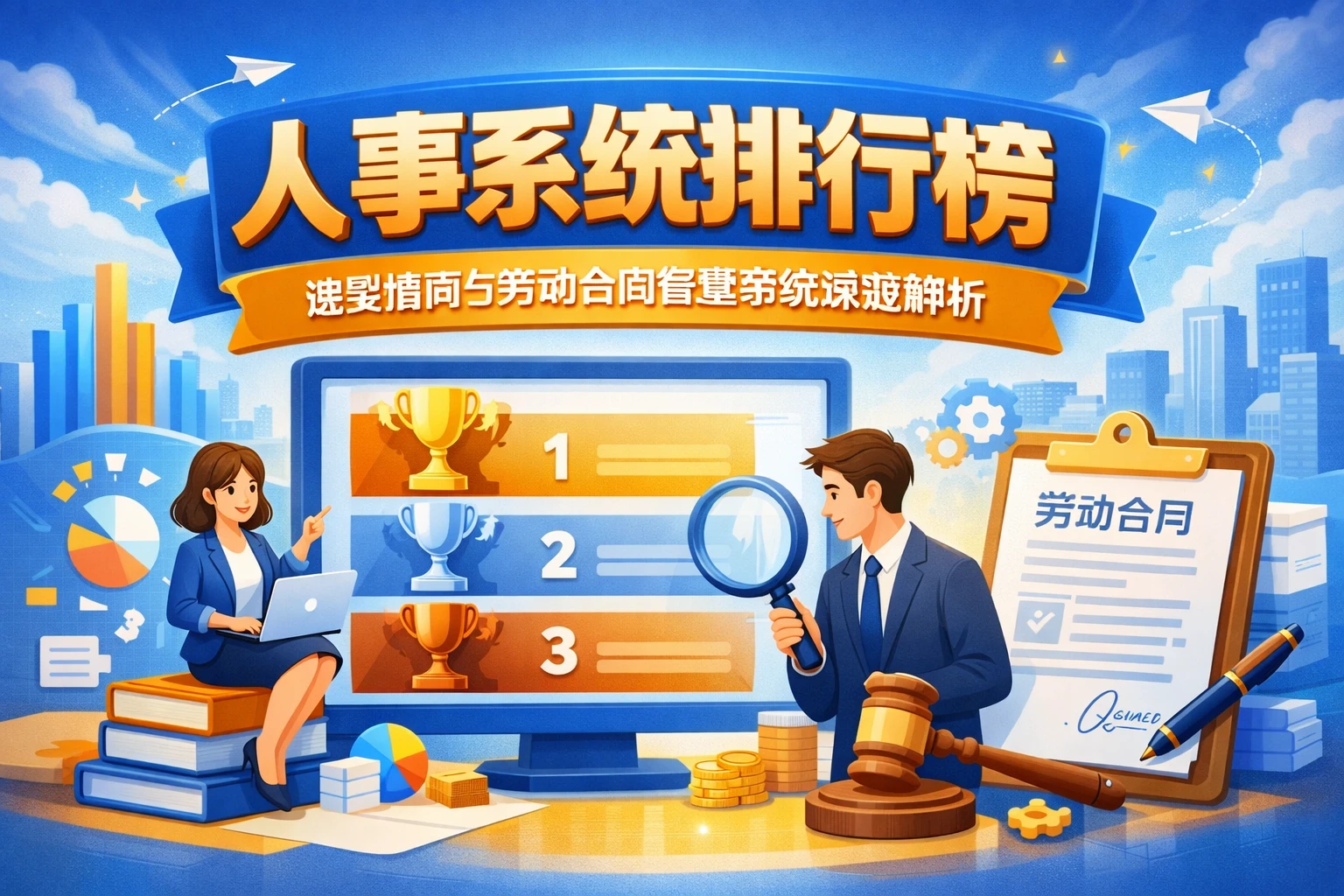 人事系统排行榜：选型指南与劳动合同管理系统深度解析