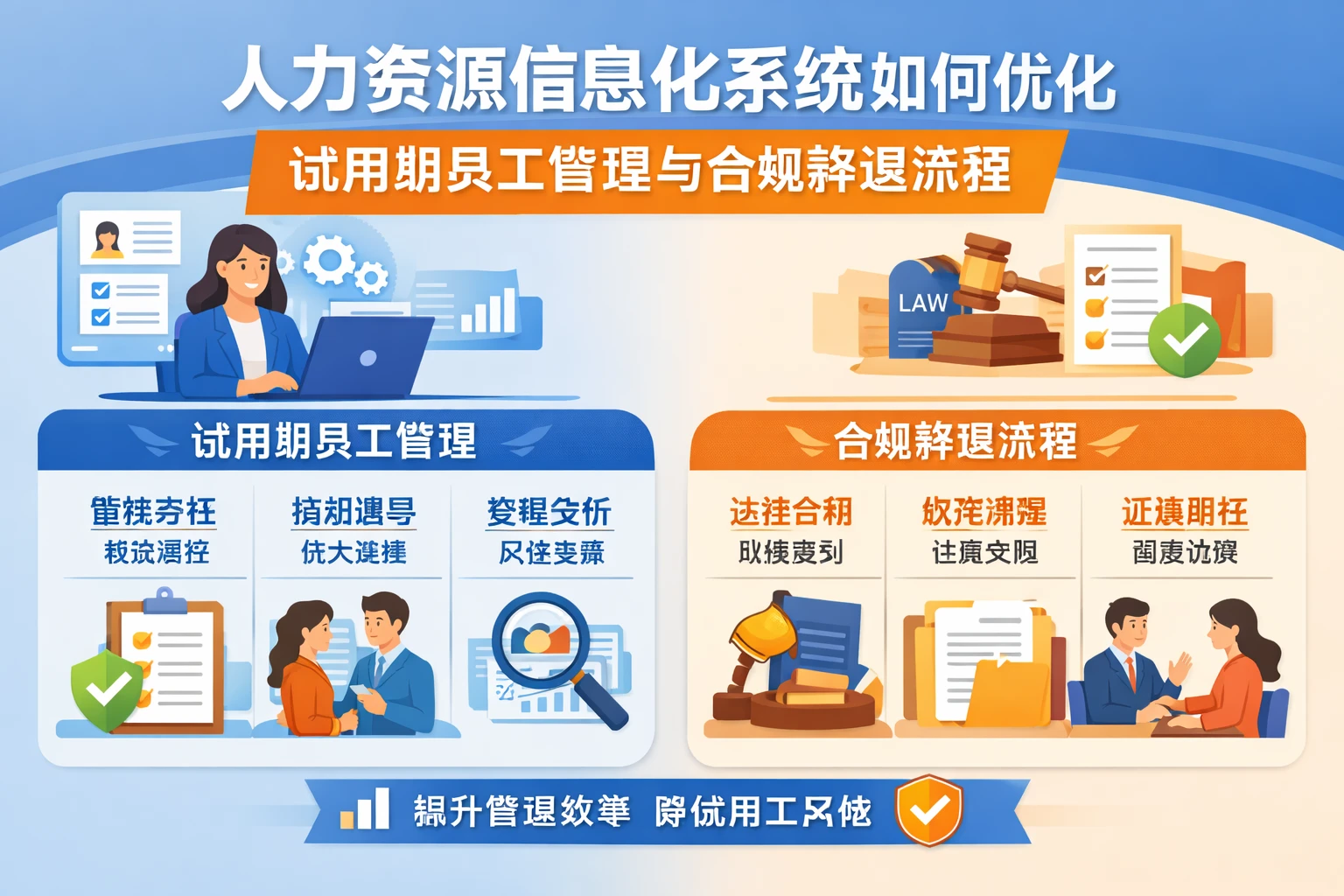 人力资源信息化系统如何优化试用期员工管理与合规辞退流程